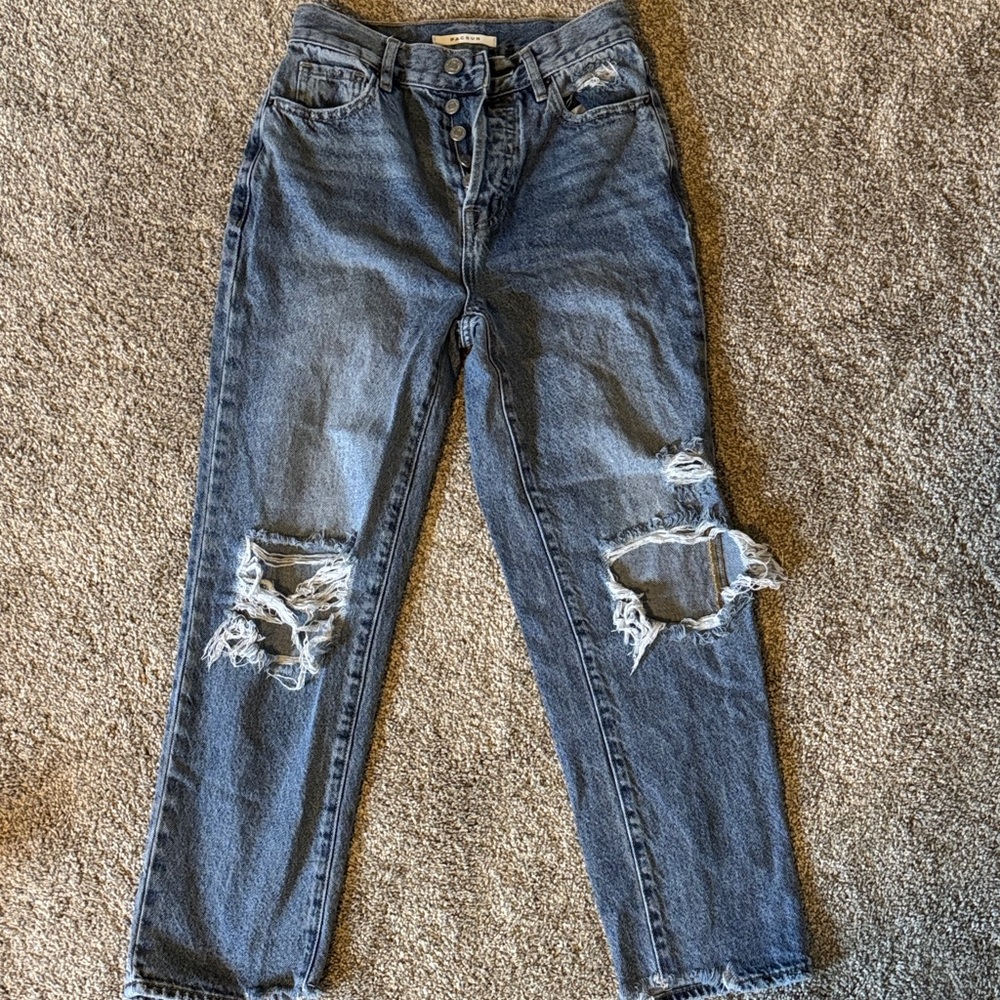 PACSUN high rise straight jeans